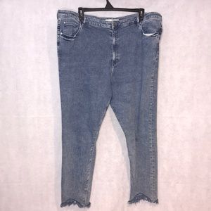 ASOS Denim Plus Raw Hem Jeans - Size 22